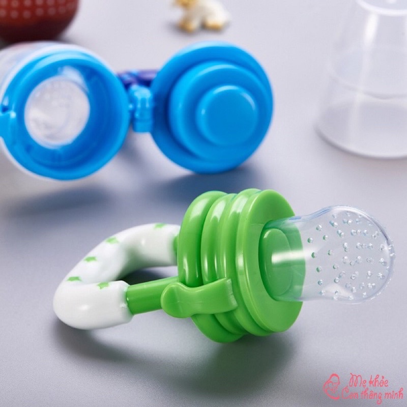 Túi nhai ăn dặm chống hóc cho bé bằng Silicone cao cấp