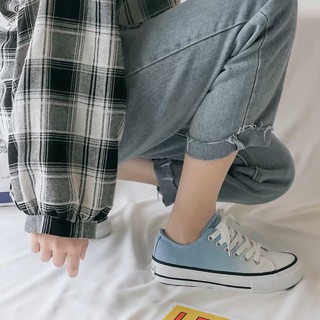 (Order 7-10 ngày) Giày cổ thấp loang màu(kèm ảnh thật)