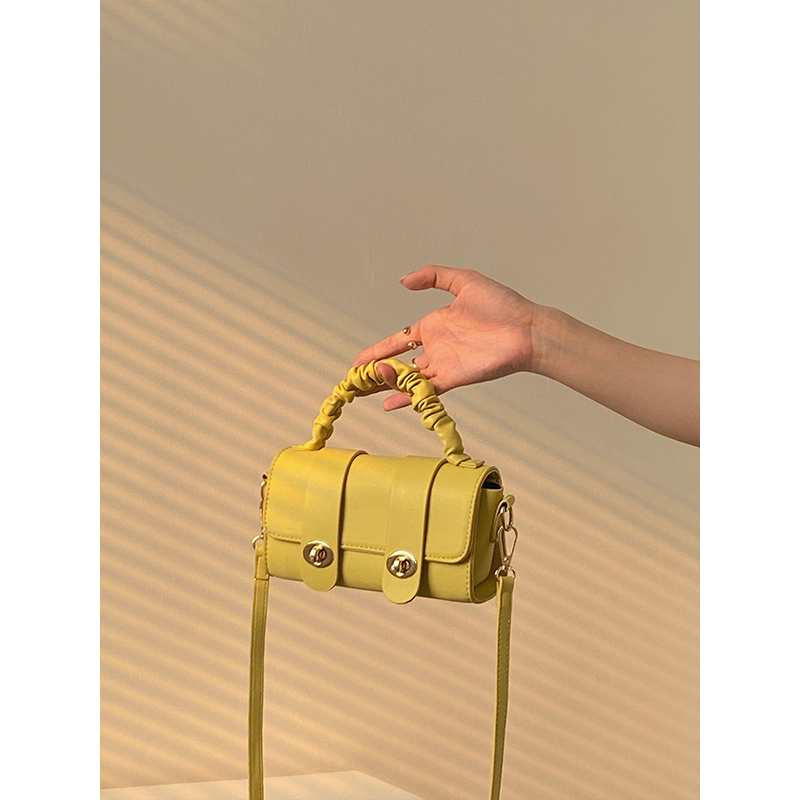 Túi Xách Dáng Vuông Màu Trơn Thời Trang 2021 Cho Nữ