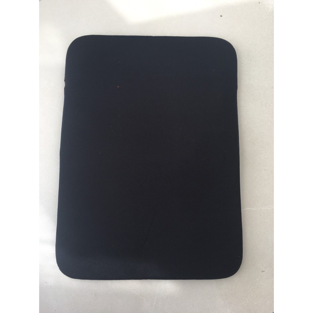 Túi chống sốc Laptop 14inch nắp đậy sọc đỏ thiết kế mỏng vải mềm mịn bền đẹp