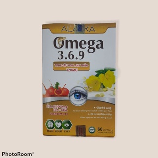 Viên uống OMEGA 3.6.9 tốt cho da, tim mạch, trí não và chống lão hóa
