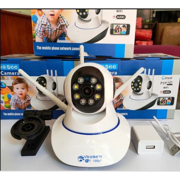 Camera Yoosee Xoay 360 - Full HD 1080P, Có Kèm Thẻ Nhớ 32GB | BigBuy360 - bigbuy360.vn