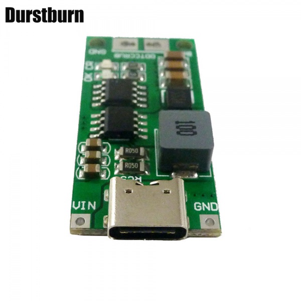 Bộ Sạc Pin Li-Ion Từ 2S 3S 4S Type-C Sang 8.4V 12.6V 16.8V 18650 Lithium