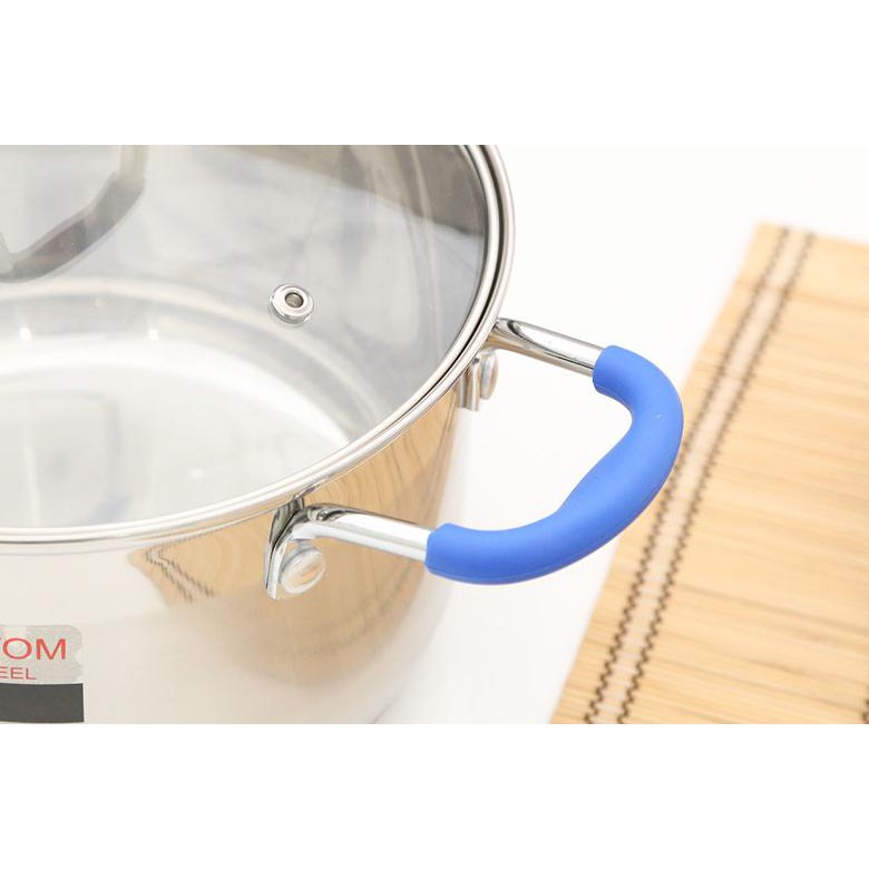 Bộ 3 nồi Inox 5 đáy Elmich Smartcook-SMR3-2355961 Sản Xuất Tại Cộng Hòa Séc