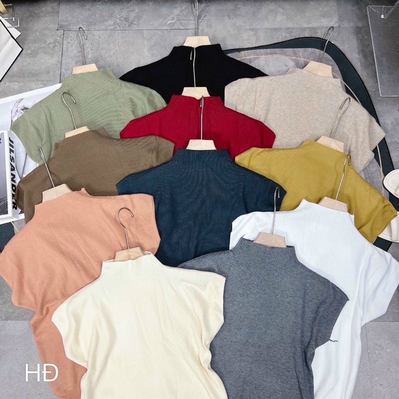 ÁO LEN CỘC CỔ 3 PHÂN CHẤT ĐẸP LOẠI FROM CHUẨN MS11001