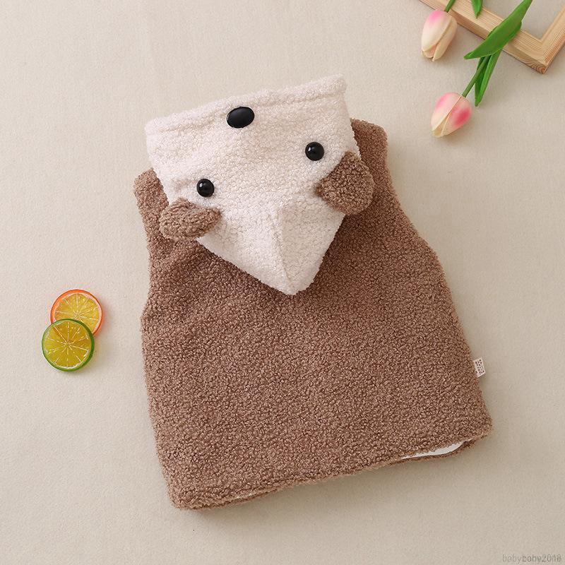 Áo khoác hoodie giữ ấm hoạ tiết hoạt hình cho bé