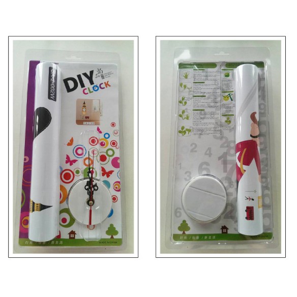 Decal Trang Trí Tường Kèm Đồng Hồ Dán Tường- Nhà Thờ FLORIDA ( Cao Cấp )