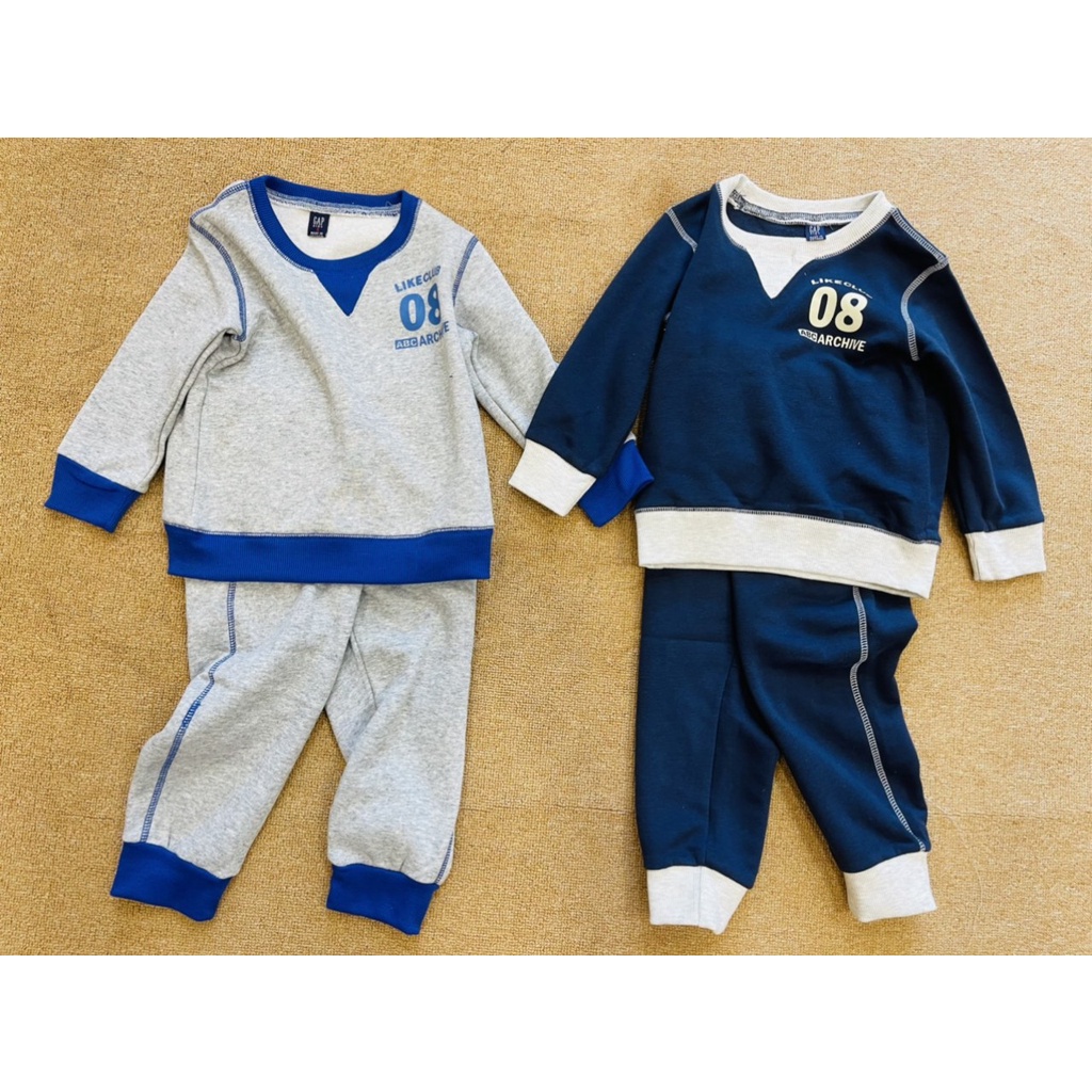 [1-6y] Bộ nỉ bông GAP bé trai siêu xịn size 1-6 tuổi