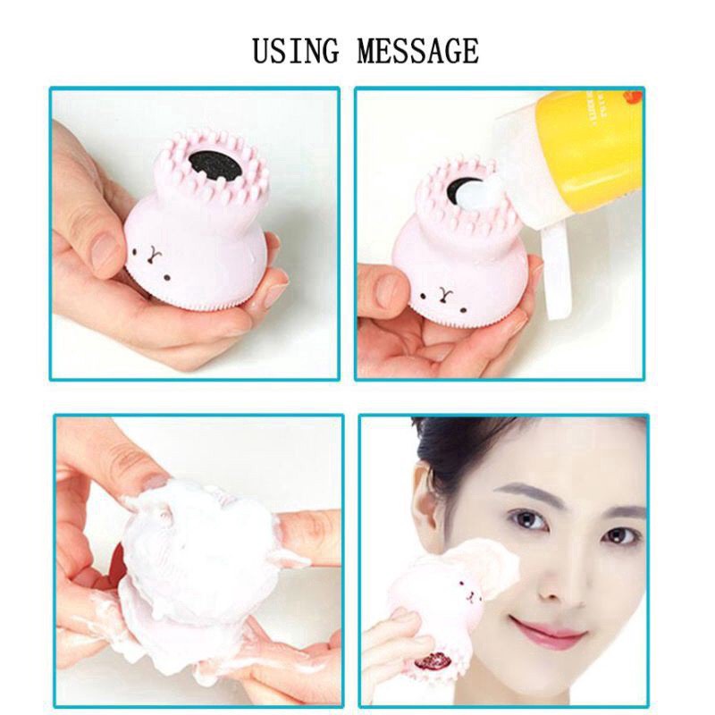 Cọ Rửa Mặt Bạch Tuộc