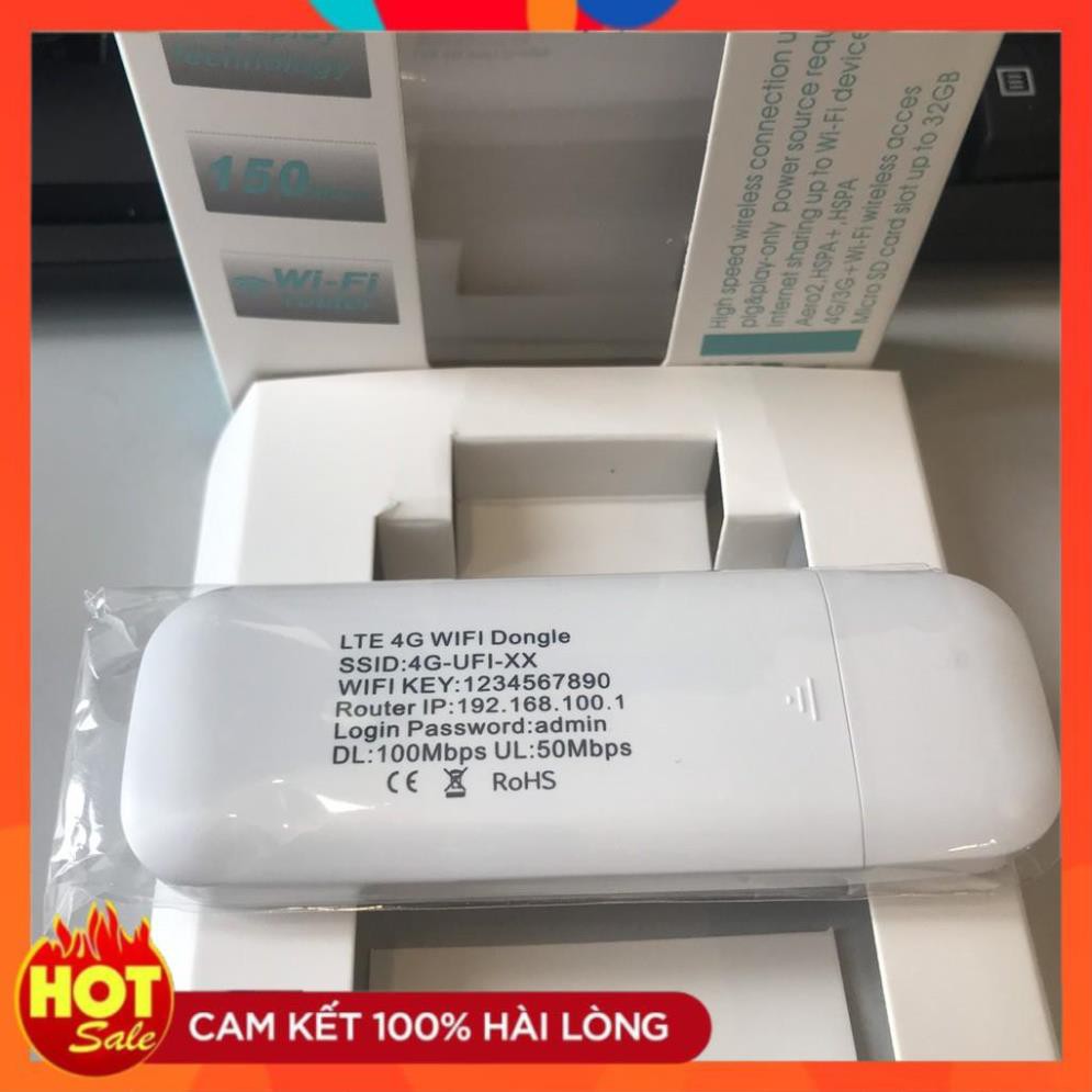(Giá Rẻ Nhất) (USB WIF CHÍNH HÃNG CAO CẤP) PHÁT WIFI DI ĐỘNG 3G/4G DONGLE LTE - Bảo Hành 2 năm | BigBuy360 - bigbuy360.vn