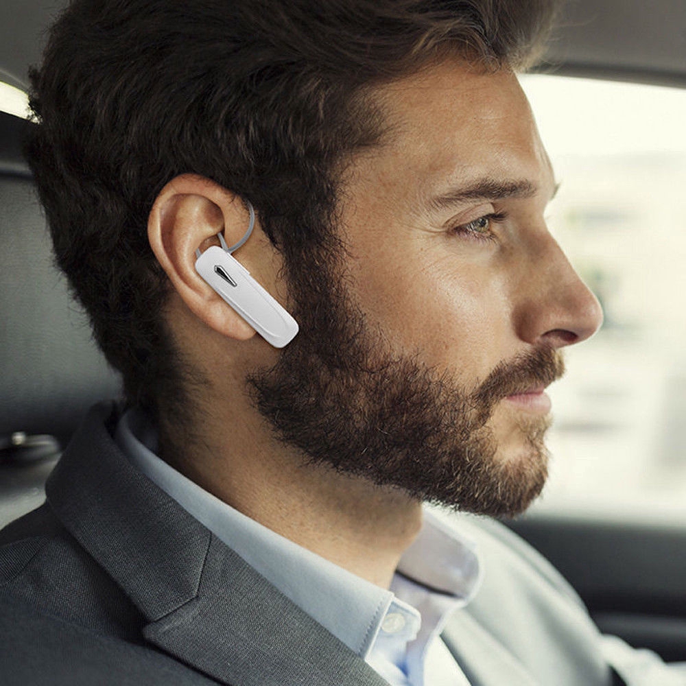 Tai nghe headset bluetooth không dây 4.1 màu đen dùng cho iPhone Samsung LG