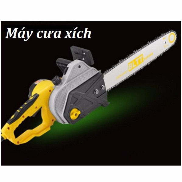 Máy cưa xích chạy điện 1800W Lõi Đồng / Máy Cưa Gỗ xài điện 1800W cực khỏe