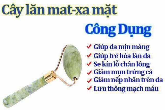 Cây lăn massage đá cẩm thạch | BigBuy360 - bigbuy360.vn