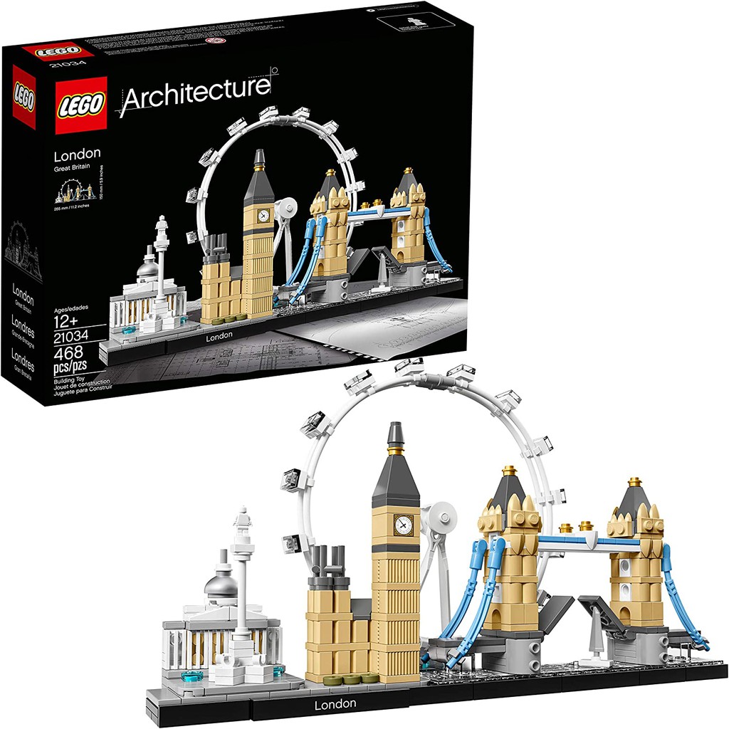 [Có sẵn] 21034 Lego Architecture Luân Đôn Anh Quốc - London
