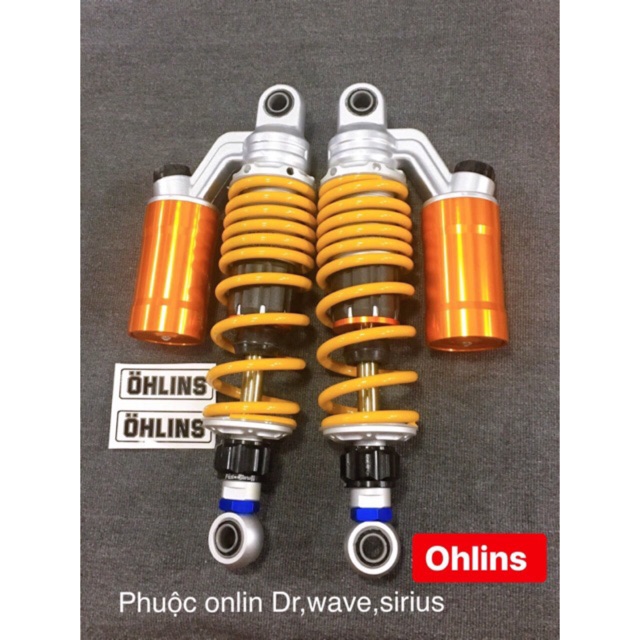 Phuộc Ohlins gắn dream wave sirius