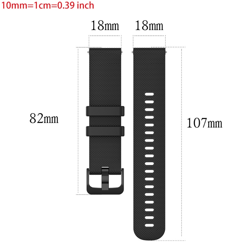 Dây Đeo Đồng Hồ Bằng Silicone Mềm 18mm Venu2S 18mm