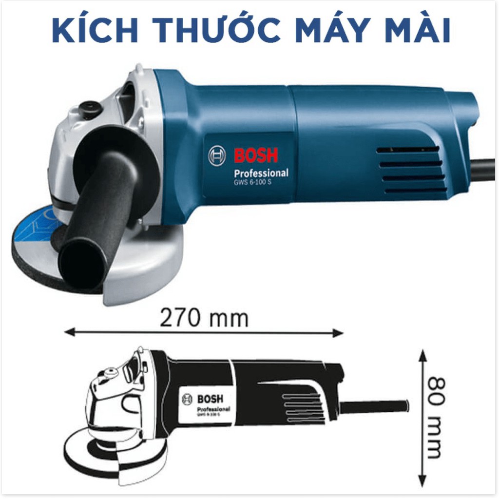 Máy mài góc Bosch GWS 060 Professional  - Máy Mài, Máy Cắt Cầm Tay