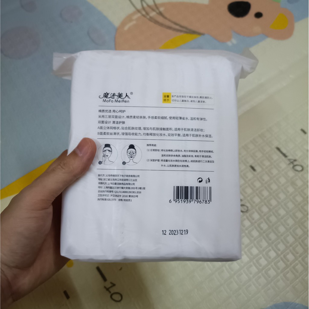 Bông Tẩy Trang 3 Lớp Cotton Pads 222 Miếng - Amora Skinlab | BigBuy360 - bigbuy360.vn