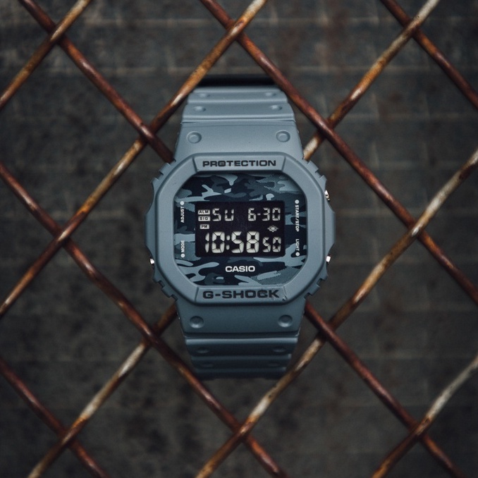 Đồng Hồ Casio Nam Dây Nhựa Chính Hãng GSHOCK DW-5600CA-2DR