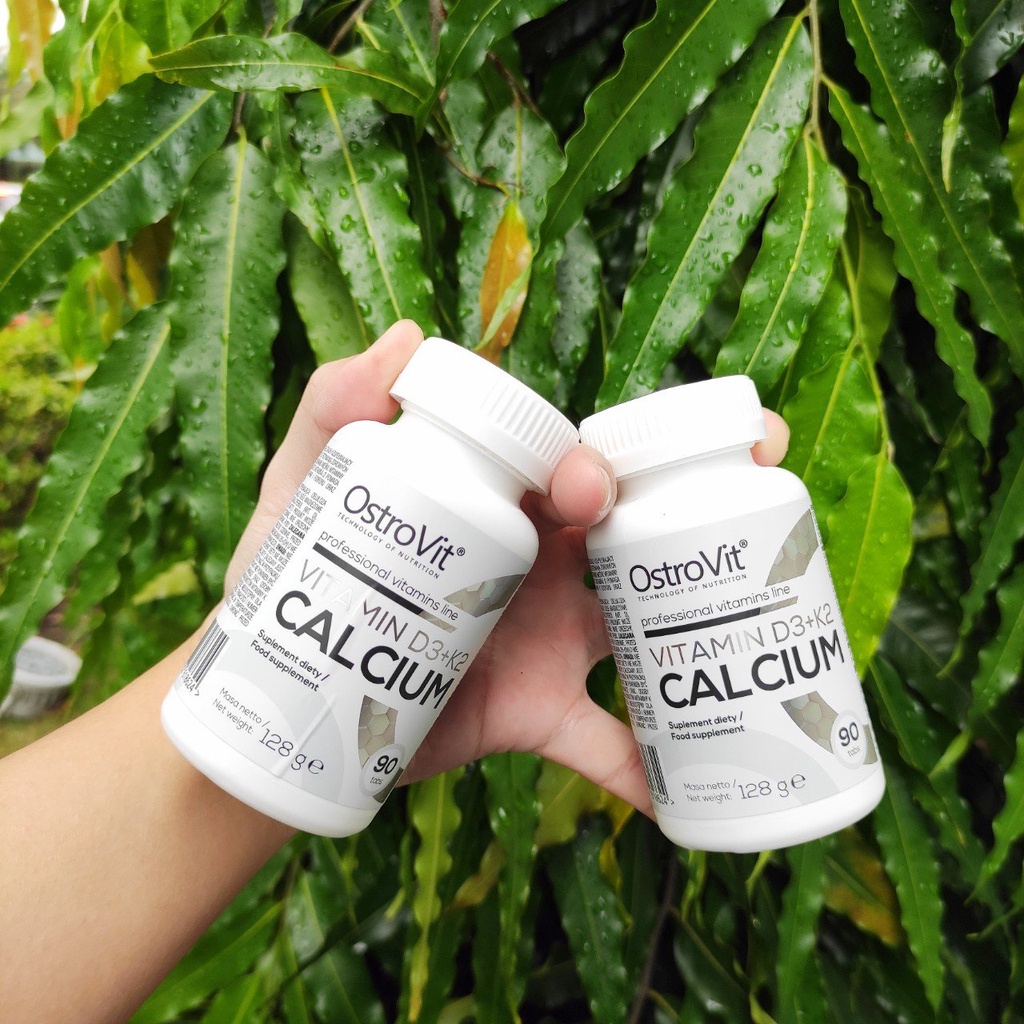 VItamin Khoáng Chất OSTROVIT CALCIUM D3 + K2,Tăng Đề Kháng,Hỗ Trợ Phát Triển Chiều Cao,Phục Hồi Tổn Thương Về Xương