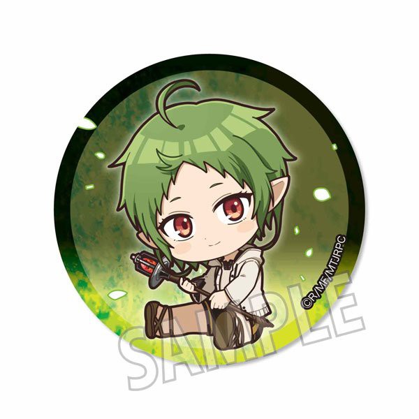 Huy hiệu cài áo IN HÌNH Mushoku Tensei Thất nghiệp chuyển sinh ver ngồi ôm đồ anime chibi dễ thương tiện lợi