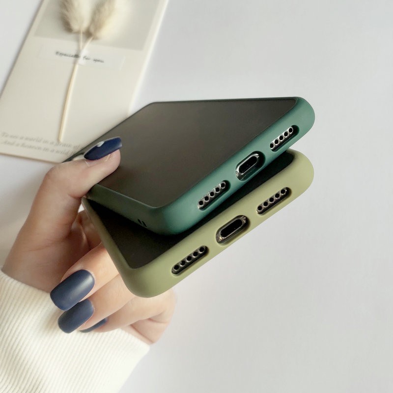 Ốp điện thoại bằng nhựa mềm màu đục dành cho Redmi 7 7A 8 8A K30 Note 9s 9A 6 7 8 8T Pro Mi 8 9 9T A3 Lite Note 10 Pro