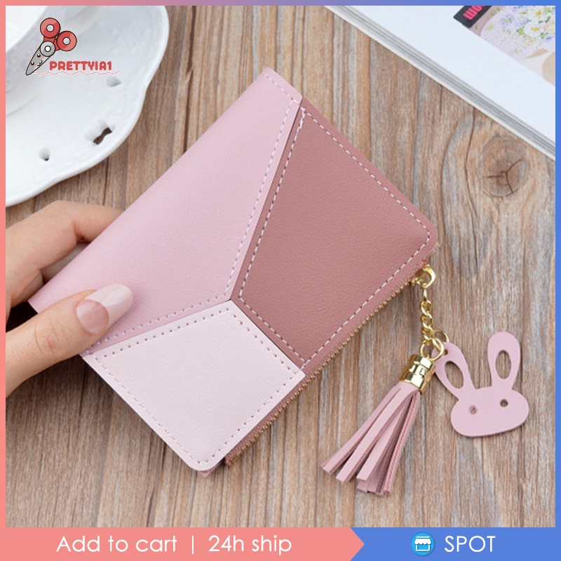 [Prettyia1] Ví Nữ Cầm Tay Đựng Thẻ / Điện Thoại Dáng Dài Màu Xanh Lam