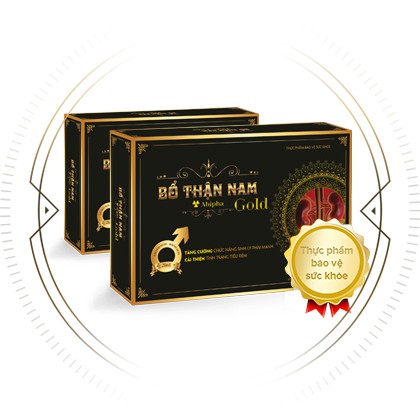 Bổ thận nam Abipha Gold | Tăng cường sức khỏe nam giới, khỏe thận, giảm tiểu đêm