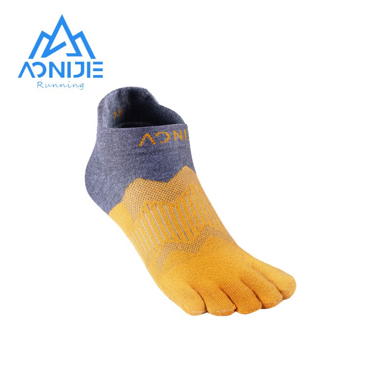 Aonijie 2 Đôi Tất Thể Thao Năm Ngón e4810s