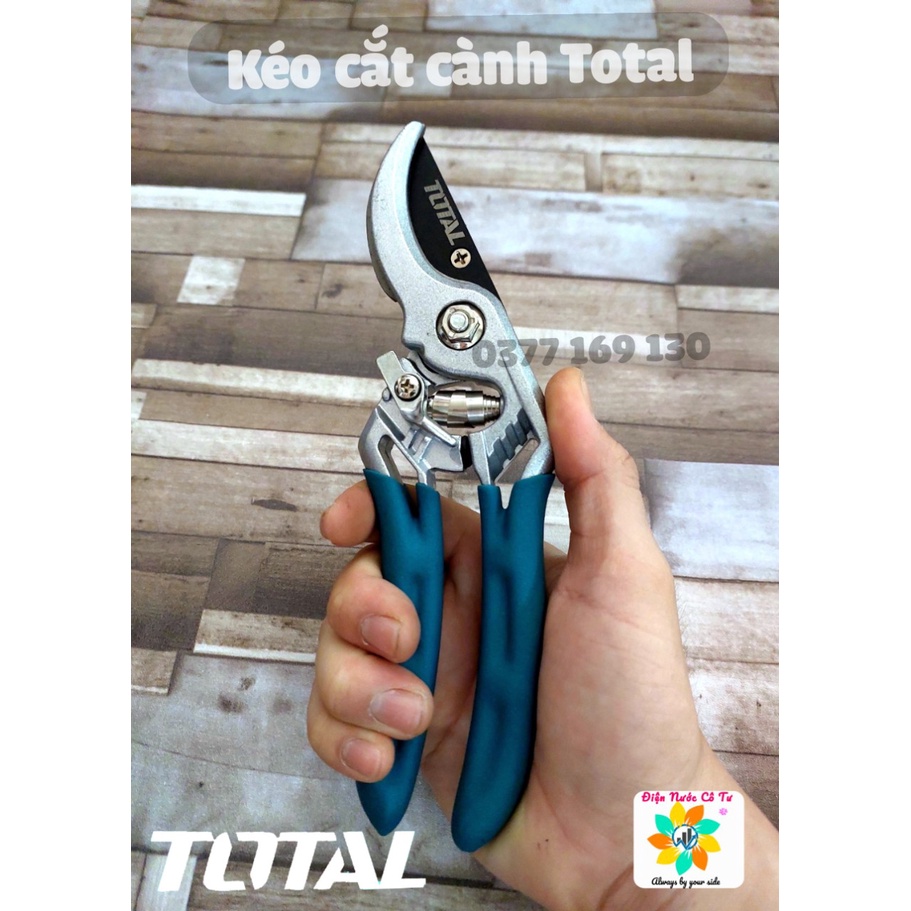 Kéo cắt cành tỉa cành cao cấp Total  Pruning Shears Total