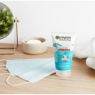 [CÓ SẴN] Sữa rửa mặt Garnier Hautklar 3 TRONG 1 250ml - Hàng Đức [ĐI AIR - ĐỦ BILL]