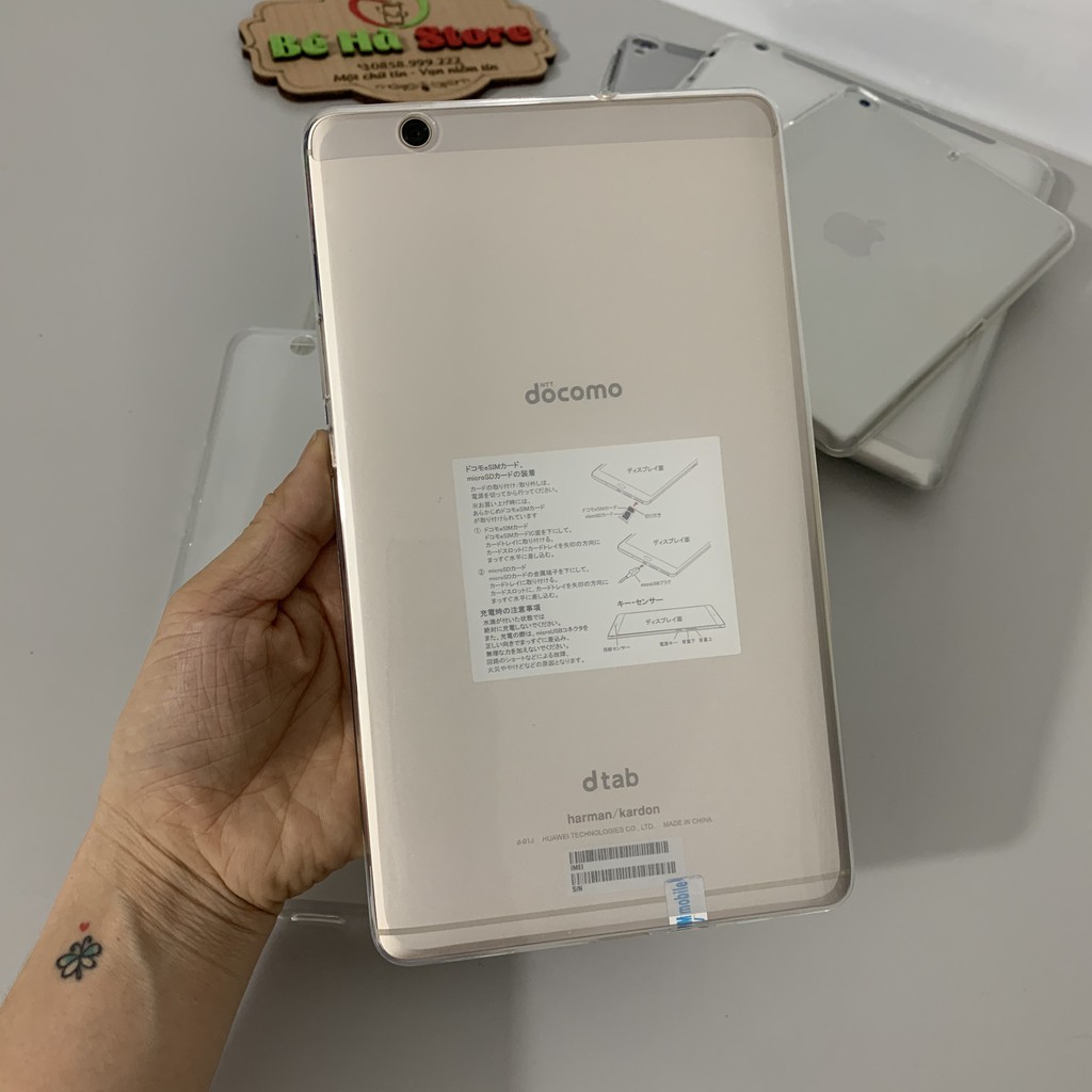 Ốp Lưng Silicon Dẻo Trong Suốt Huawei M3 8.4 (D-01J) / Huawei M3 10.1 / Huawei M5 Lite 10 / Huawei M2 10.1 | BigBuy360 - bigbuy360.vn