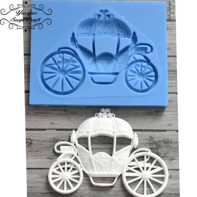 Khuôn Silicone Tạo Hình Sô Cô La Trang Trí Bánh Kem Đẹp Mắt