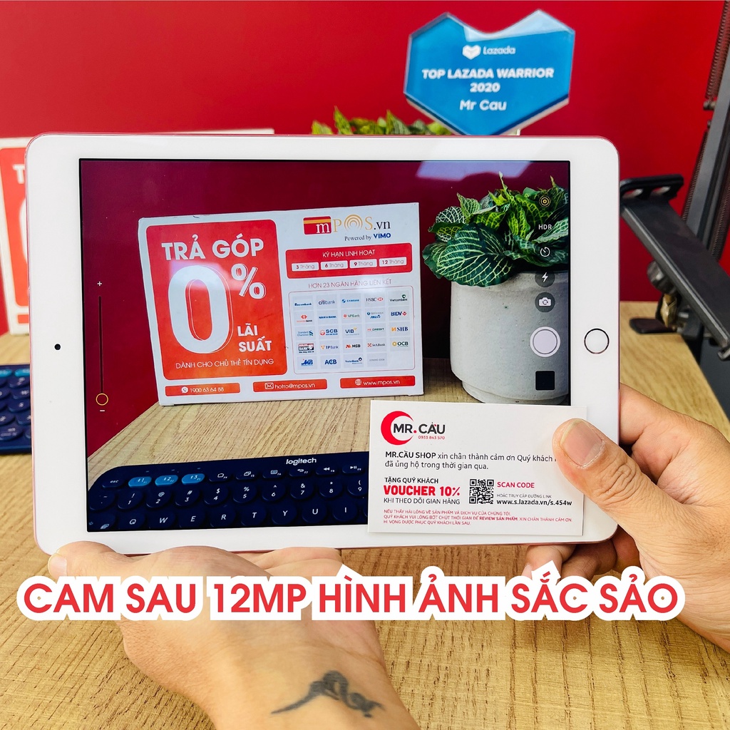 MÁY TÍNH BẢNG lPAD PRO 9.7 INCH (2017)  HỌC ONLINE LÀM VIỆC Bản Wifi Chính Hãng RAM 2GB MÀN 9.7 INCH PIN TRÂU MR CAU | BigBuy360 - bigbuy360.vn
