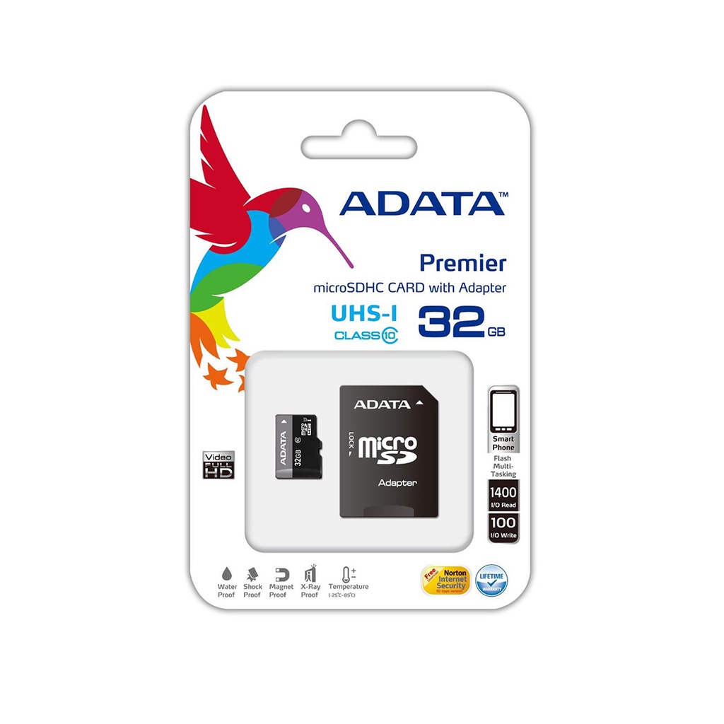 THẺ NHỚ 32GB UHS-I CLASS10 Thương Hiệu ADATA hoặc HIKvision - Hàng Chính Hãng Bảo Hành 5 Năm Lỗi Đổi Mới