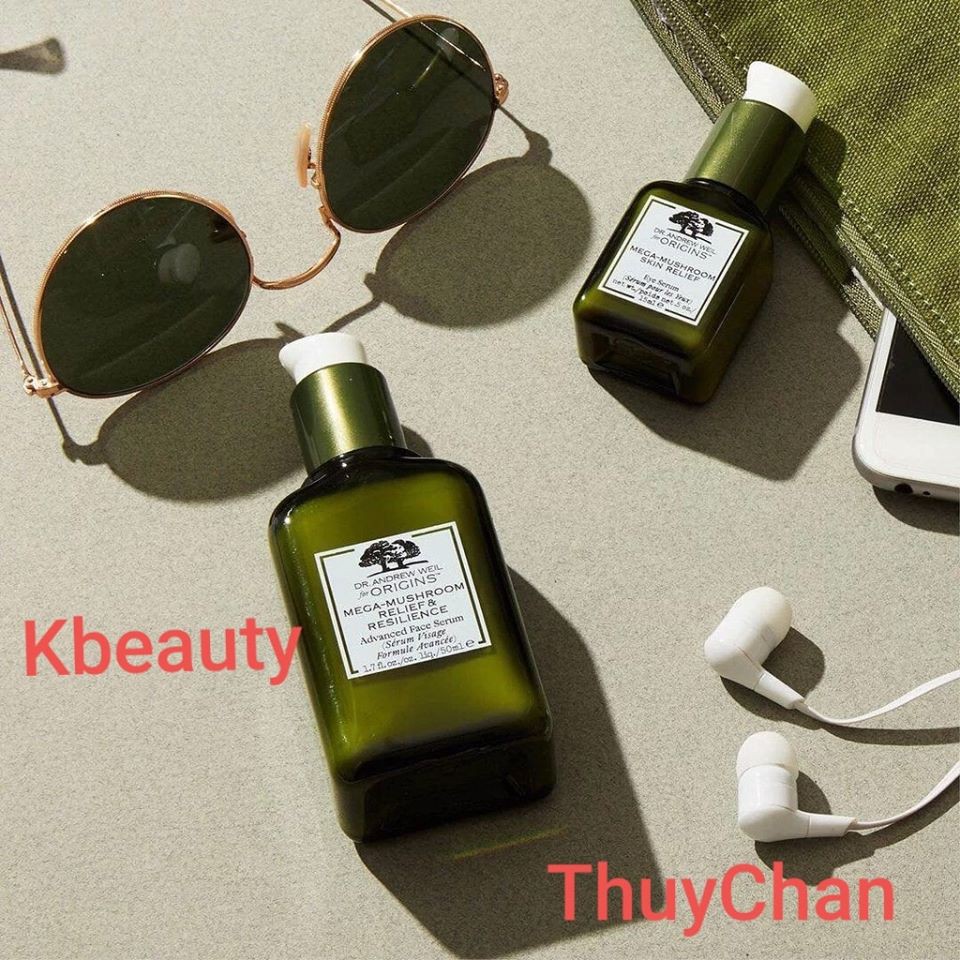 (ORIGINS) Tinh chất phục hồi da mụn, da nhạy cảm Origins Mega-Mushroom Relief & Resilience Advanced Face Serum