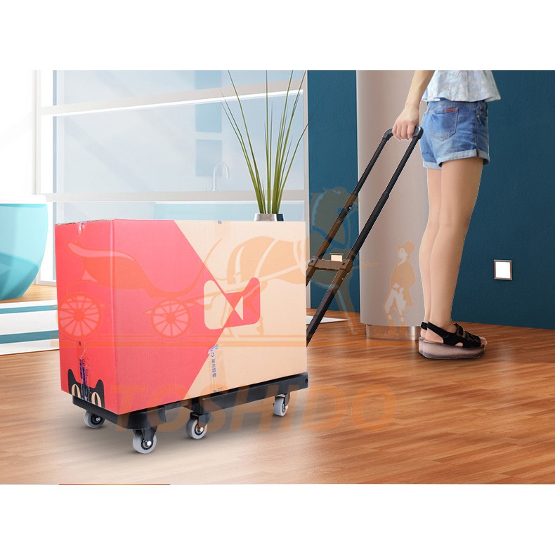 Xe Kéo Hàng TOSHUDO 4 - 5 - 6 - 7 Bánh ,Tải Trọng Cao 65Kg- 200Kg