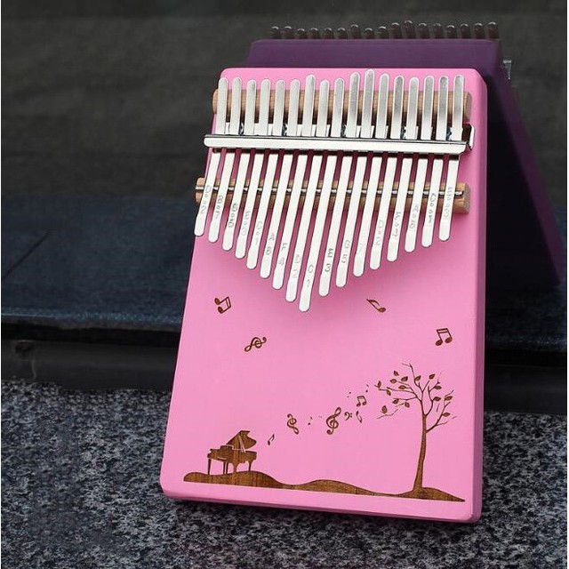 [CÓ SẴN] Đàn kalimba 17 phím gỗ nguyên khối Mahagony GE8CKO000021- PHẦN 1 ( CÒN TIẾP PHẦN 2)