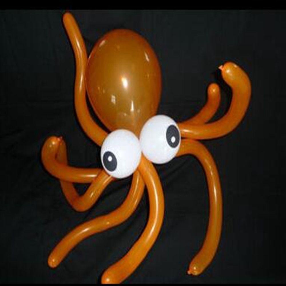 Set 100 Mắt Nhựa Gắn Bong Bóng Trang Trí Halloween