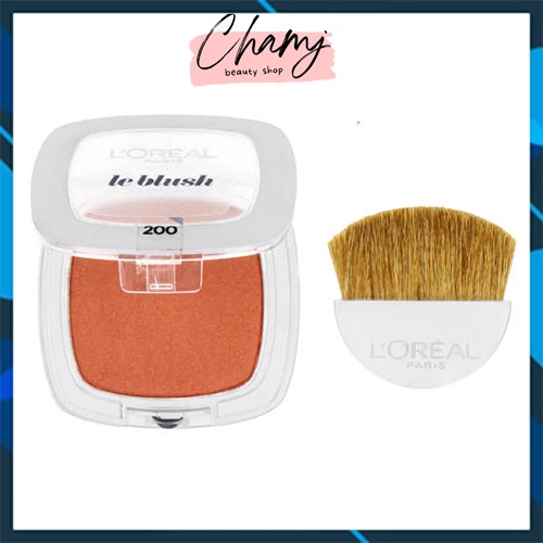 Phấn má hồng L'Oreal Paris màu hồng vàng hổ phách số 200 - Le Blush Golden Amber No.200