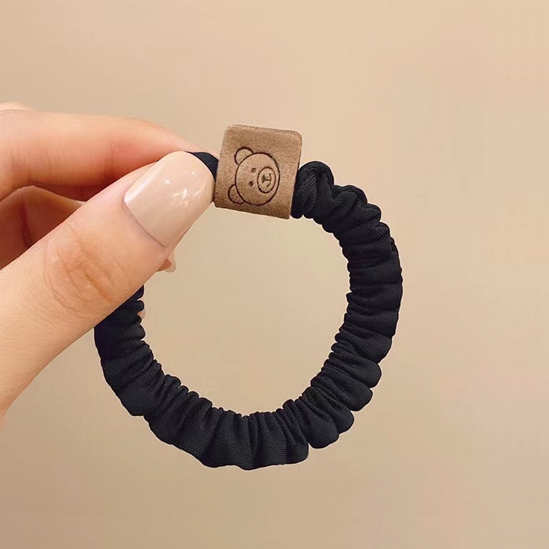 Dây Cột Tóc Cao Su Co Giãn Nhiều Màu Sắc Thời Trang Thu Đông Cho Nữ