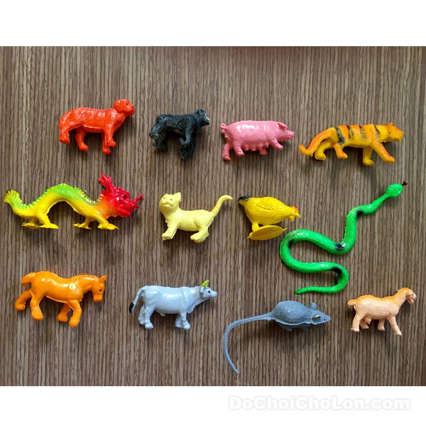 BỘ NHỰA THÚ 12 CON GIÁP