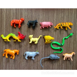 BỘ NHỰA THÚ 12 CON GIÁP