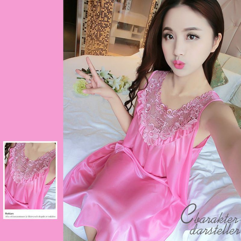 Đầm ngủ lụa thời trang cho nữ | BigBuy360 - bigbuy360.vn