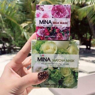Mặt nạ đất sét,  mặt nạ bột mina