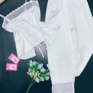 sét bộ dài lụa 2 dây