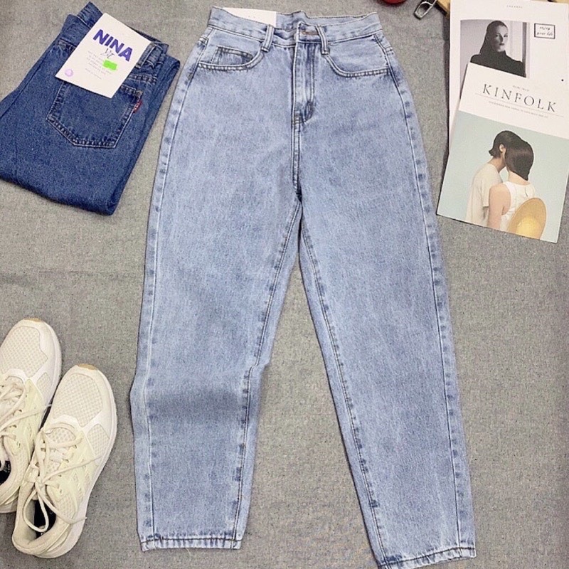 Quần baggy bò jean dáng boi