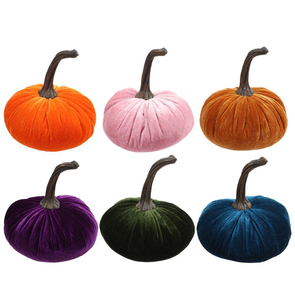 YOLA Bí Ngô Nhồi Bông Mềm Mại Trang Trí Halloween