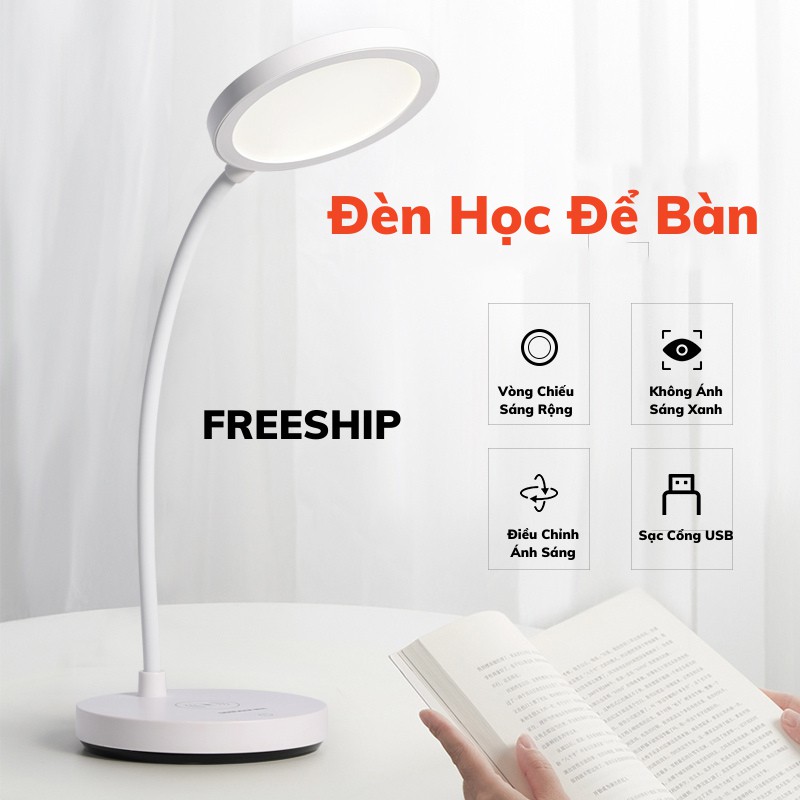 Đèn Học, Đèn Học Để Bàn, Để Bàn Làm Việc, Chống Cận Sun.z