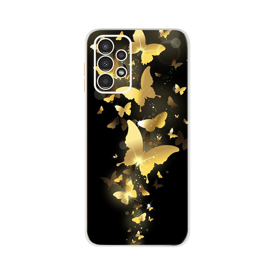 Ốp Điện Thoại TPU Silicone Mềm In Hình Hoa Cho Samsung Galaxy A13 Samsung A13 4G SM-A135F